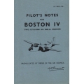 Douglas Boston IV Pilot's Notes